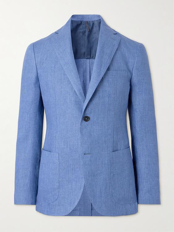 Blue blazer from Incotex