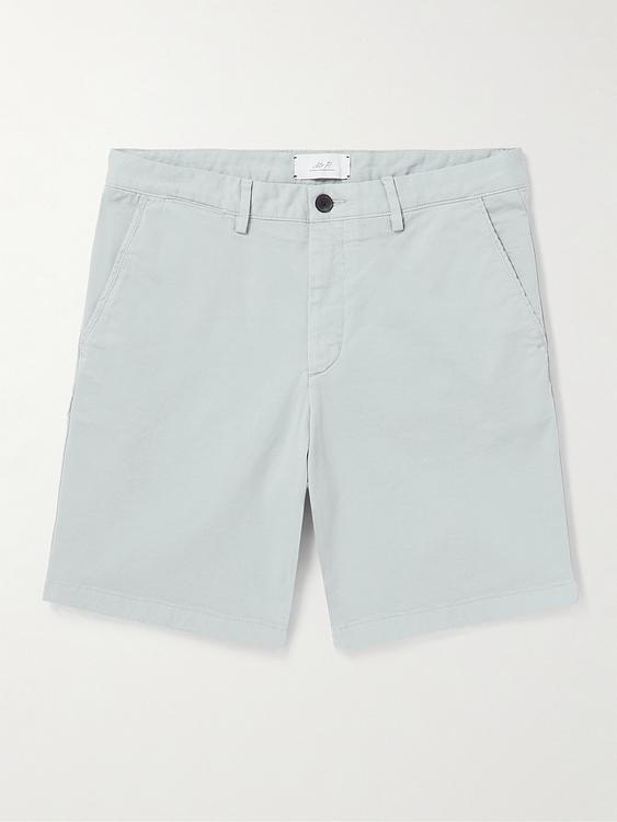 Light blue chino shorts from Mr P.
