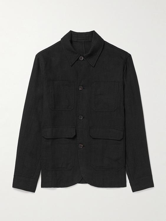 Black overshirt from Mr P.