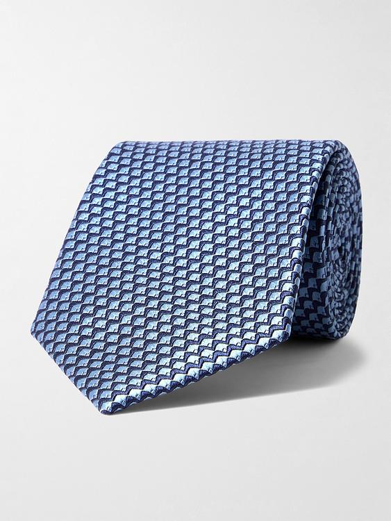 Multicolor tie from Charvet