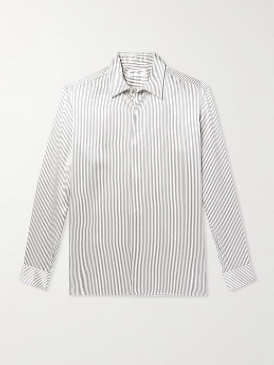 White casual shirt from Saint Laurent