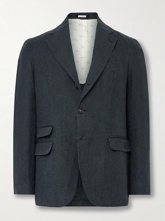 Dark grey blazer from Massimo Alba