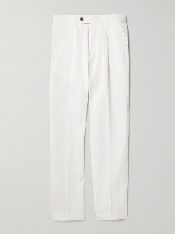 White chinos from Paul Smith