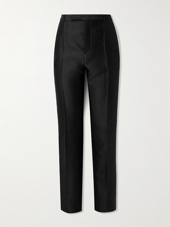 Black suit trousers from Saint Laurent