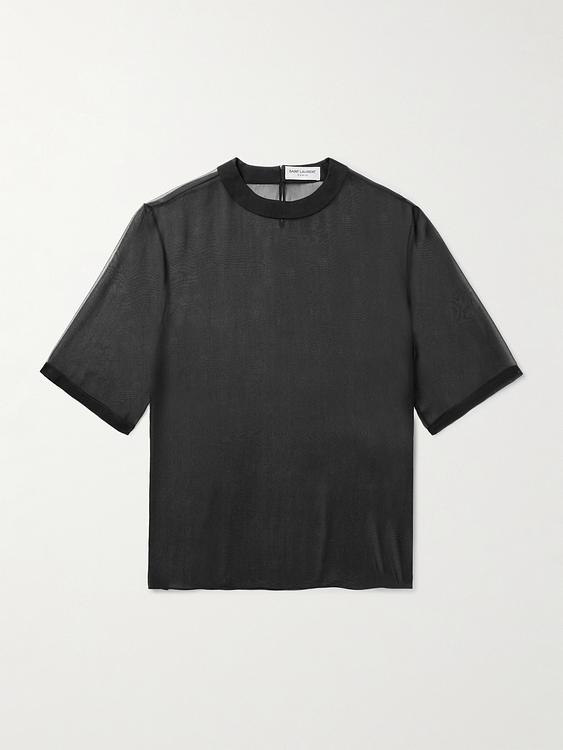 Dark grey t-shirt from Saint Laurent