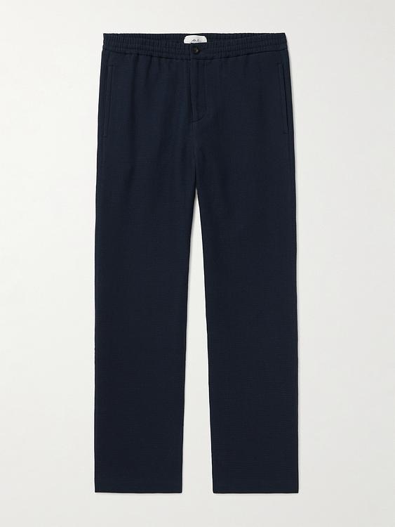Black casual trousers from Mr P.