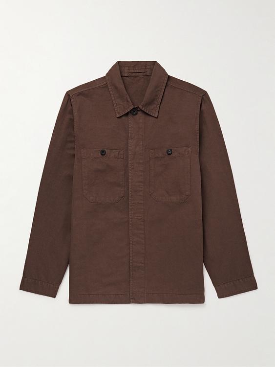 Brown overshirt from Mr P.