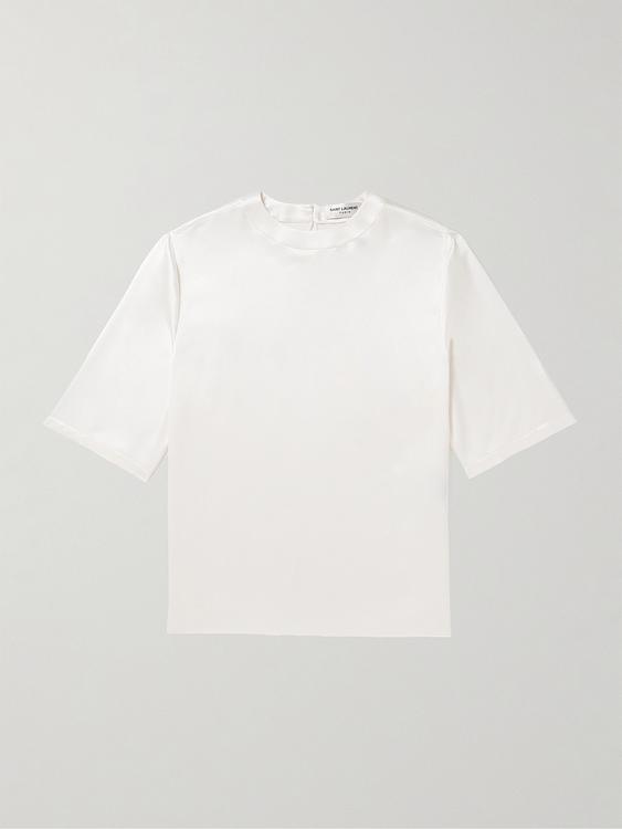 White t-shirt from Saint Laurent