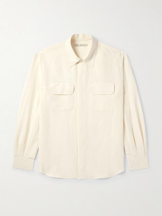 White casual shirt from Umit Benan B+