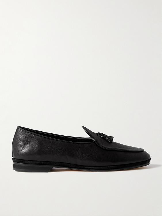 Black loafers from Rubinacci