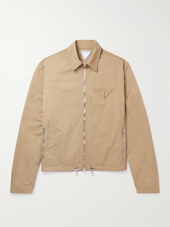 Taupe casual jacket from Bottega Veneta