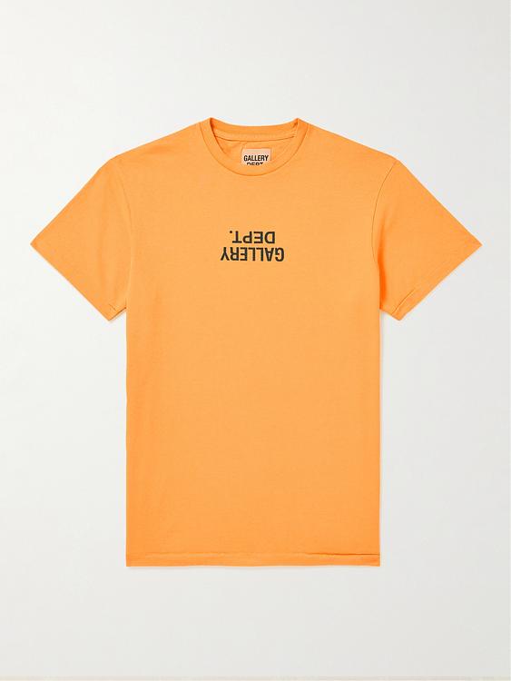 Orange t-shirt from Gallery Dept.