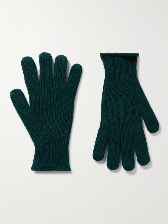 Black gloves from Mr P.