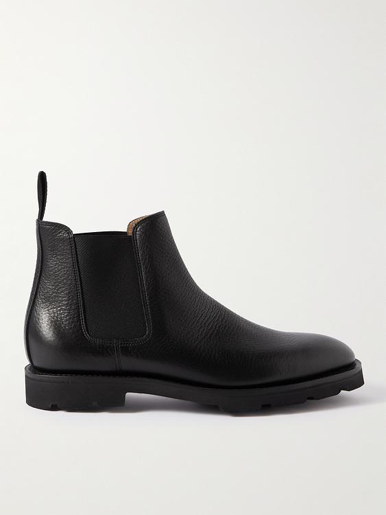 Black chelsea boots from John Lobb