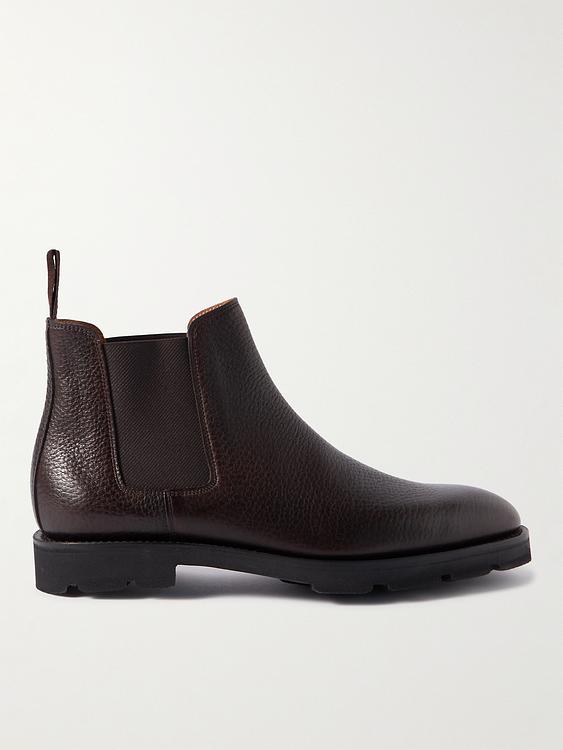 Black chelsea boots from John Lobb