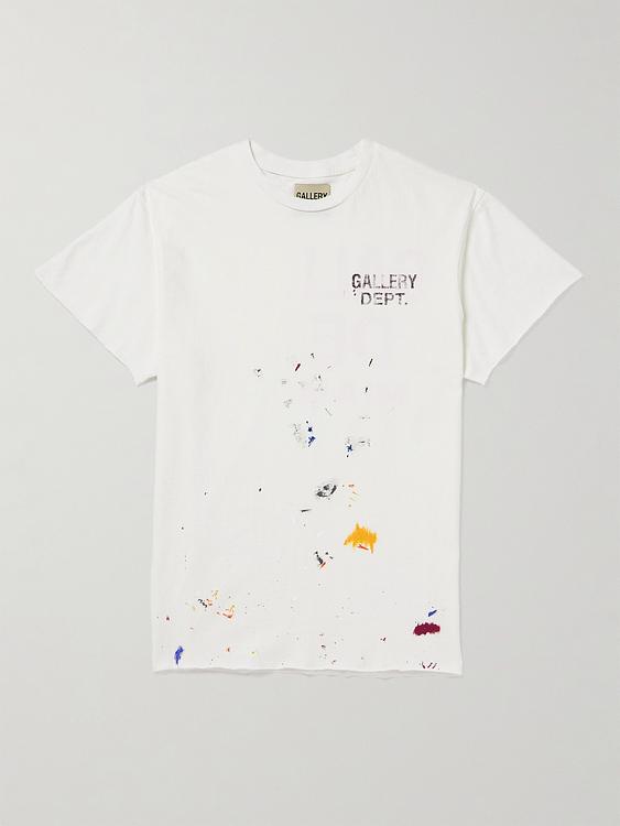 White t-shirt from Gallery Dept.
