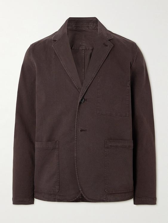 Dark brown blazer from Mr P.