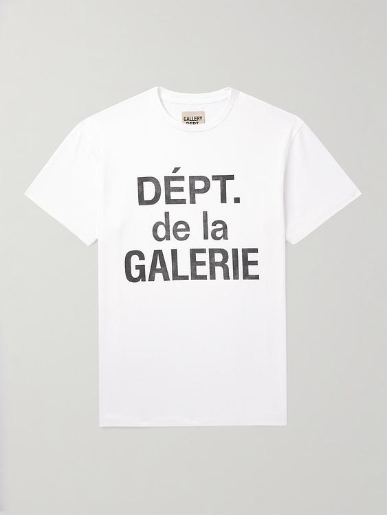 Print white t-shirt from Gallery Dept.