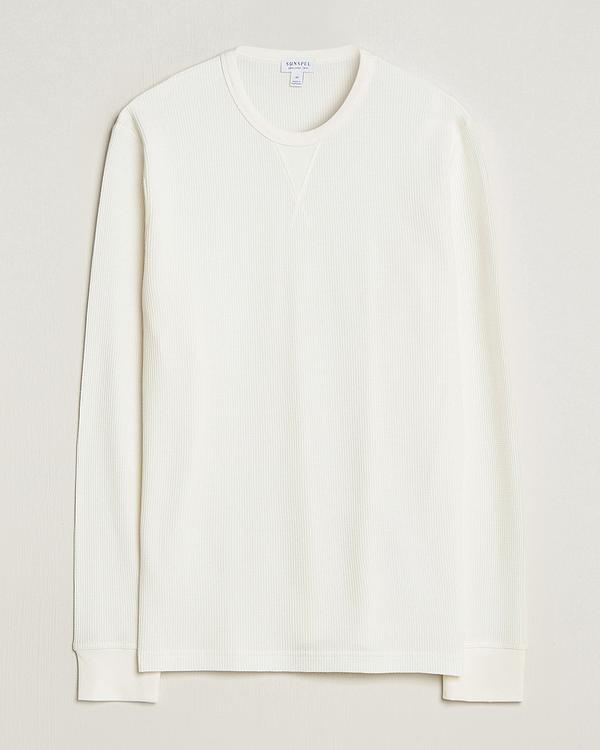 White long sleeve t-shirt from Sunspel