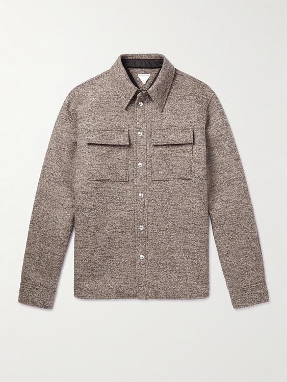 Grey cardigan from Bottega Veneta
