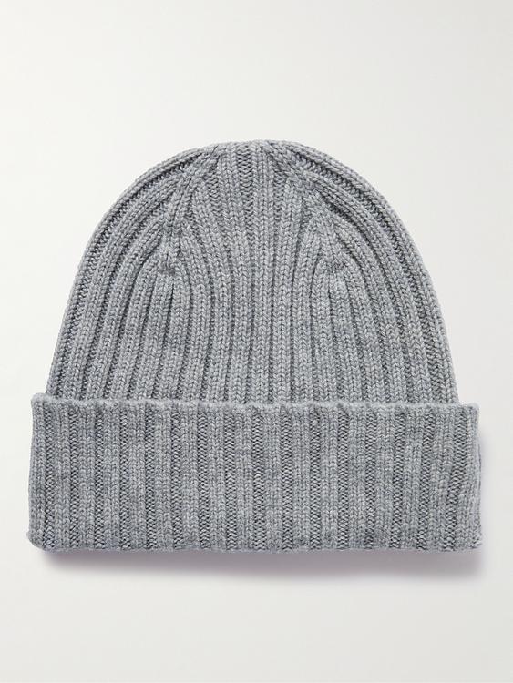 Grey beanie from Mr P.
