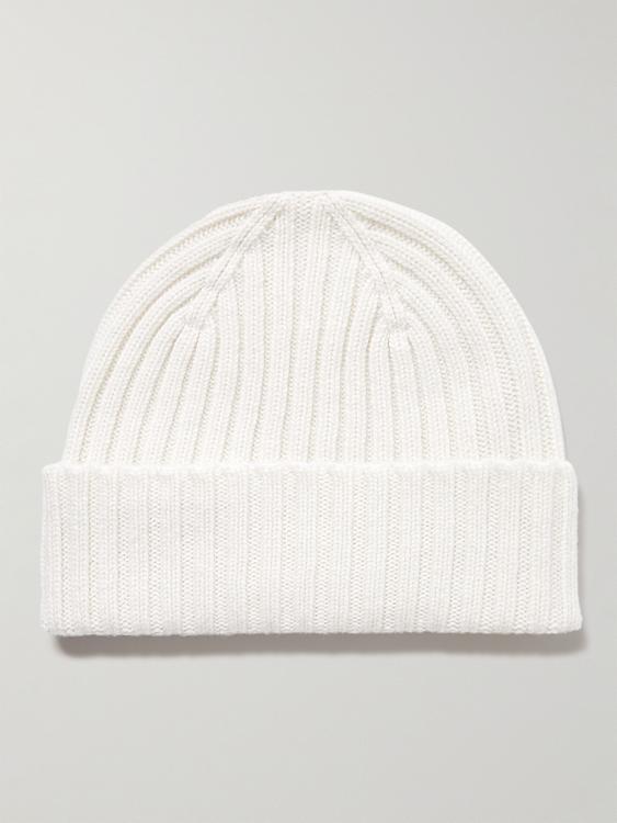 White beanie from Mr P.