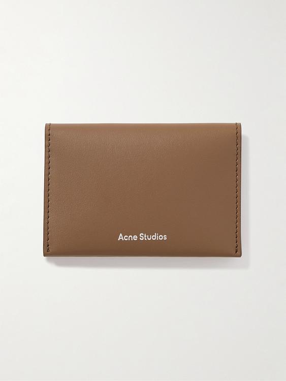 Taupe wallet from Acne Studios