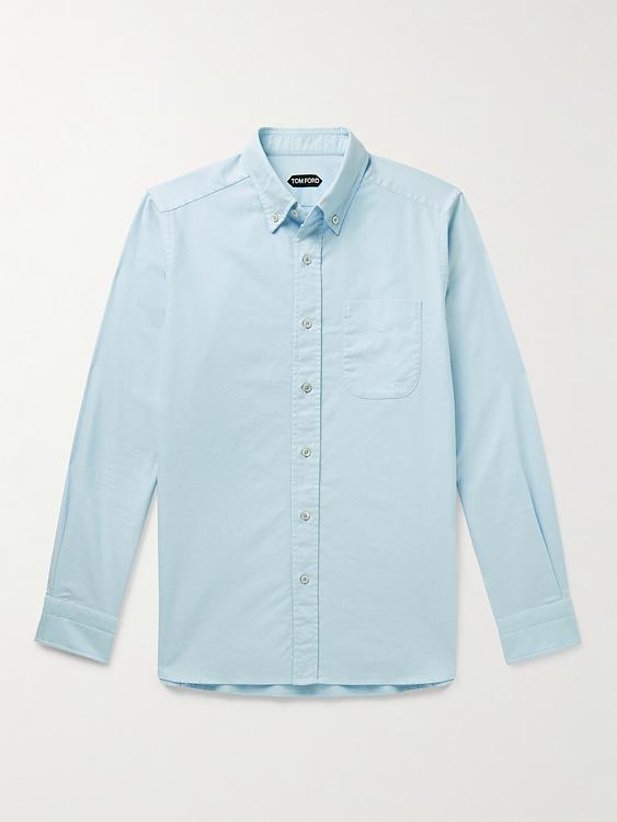 Light blue casual shirt from Tom Ford