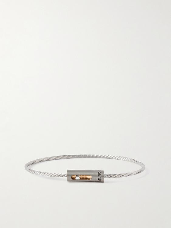 Grey bracelet from Le Gramme