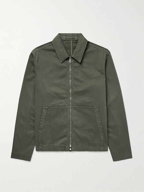 Dark green casual jacket from Mr P.