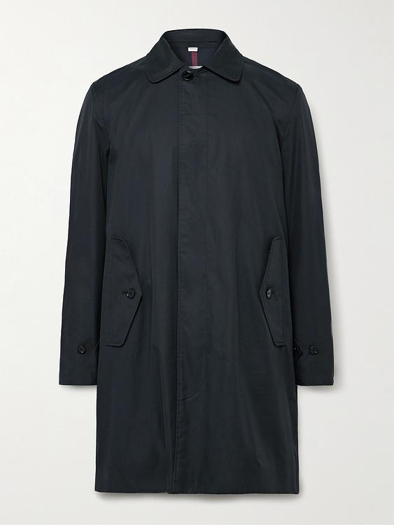 Black coat from Burberry