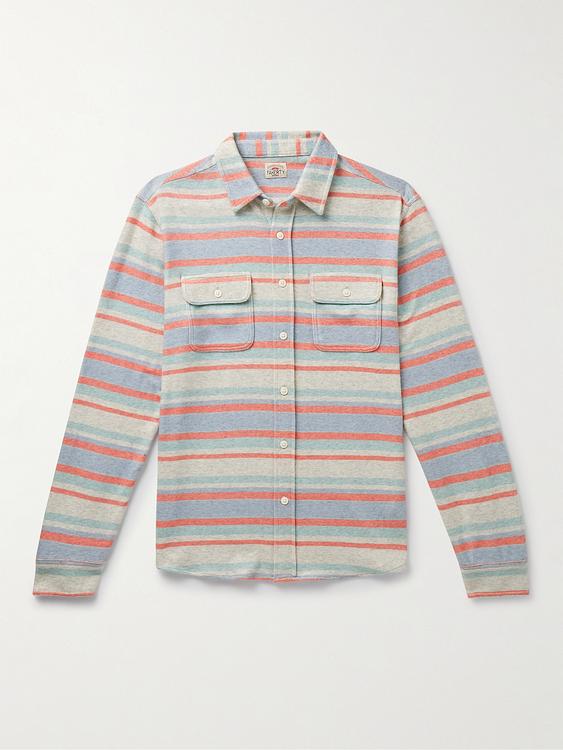 Striped multicolor casual shirt from Faherty