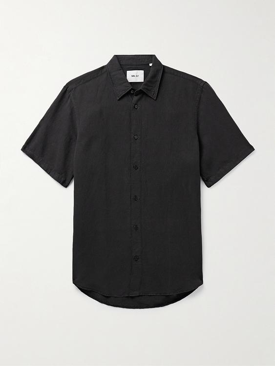 Black short sleeve shirt from NN07
