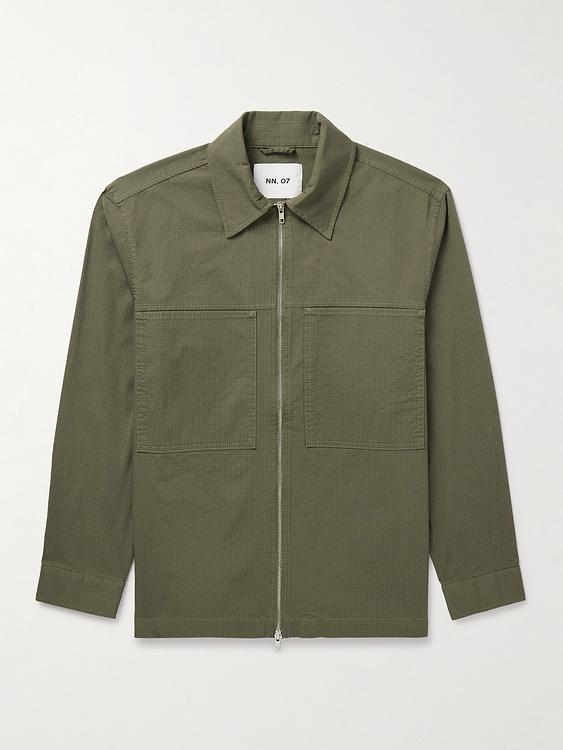 Dark green casual jacket from NN07