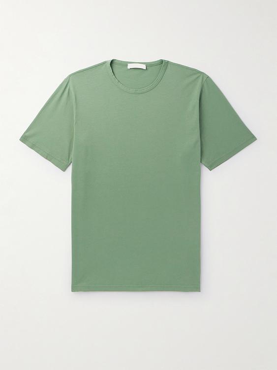 Green t-shirt from Mr P.