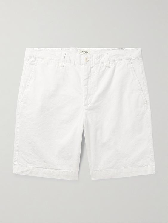 White chino shorts from Hartford