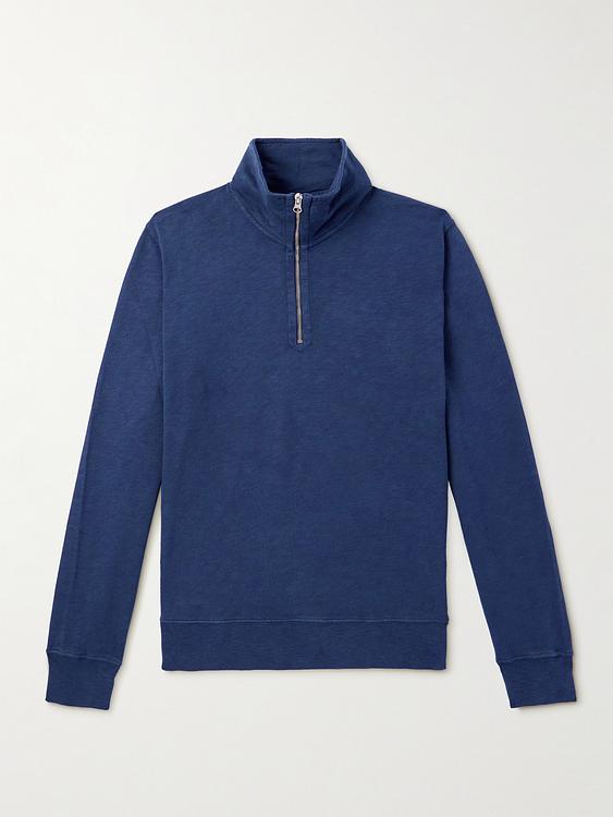 Dark blue half-zip from Hartford