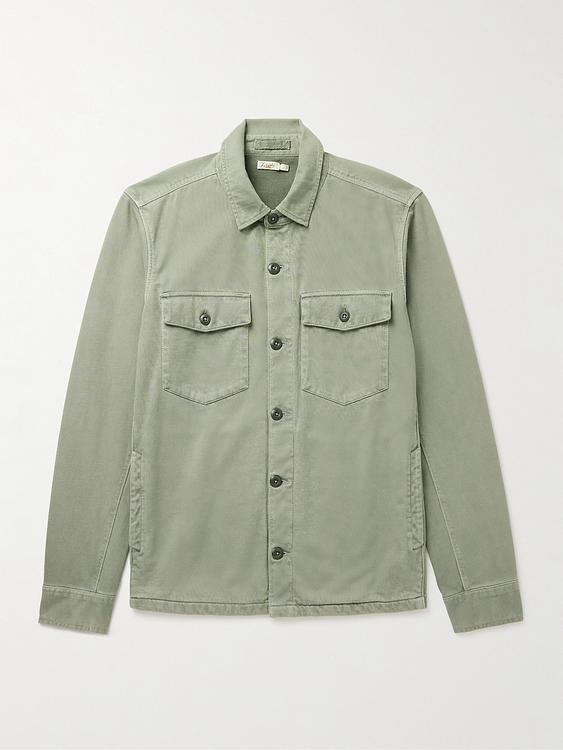 Grey casual jacket from Faherty