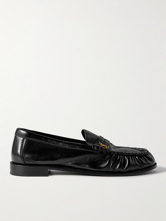 Black loafers from Saint Laurent