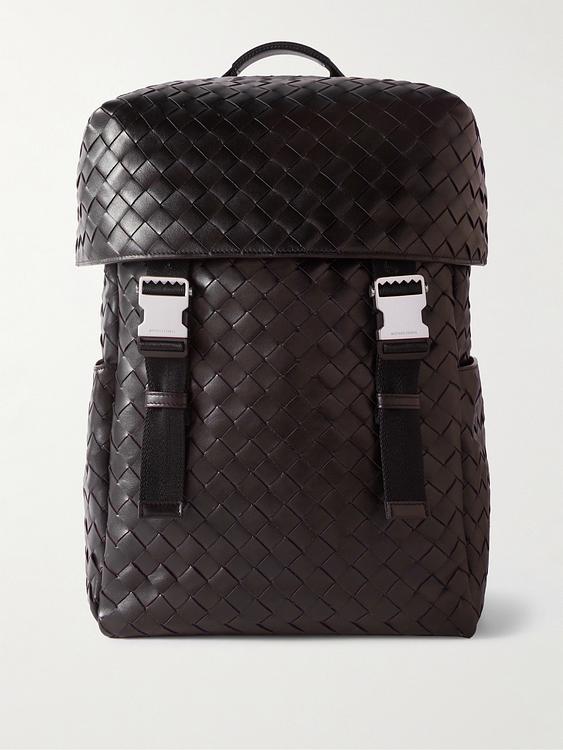 Black backpack from Bottega Veneta