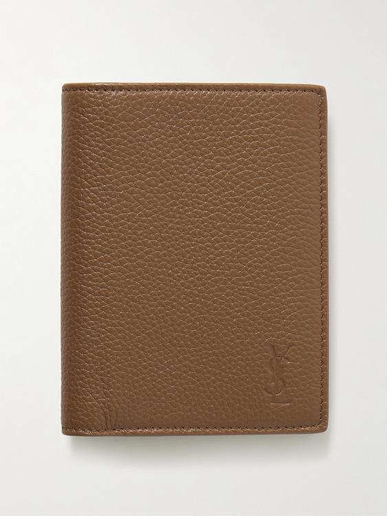 Brown wallet from Saint Laurent