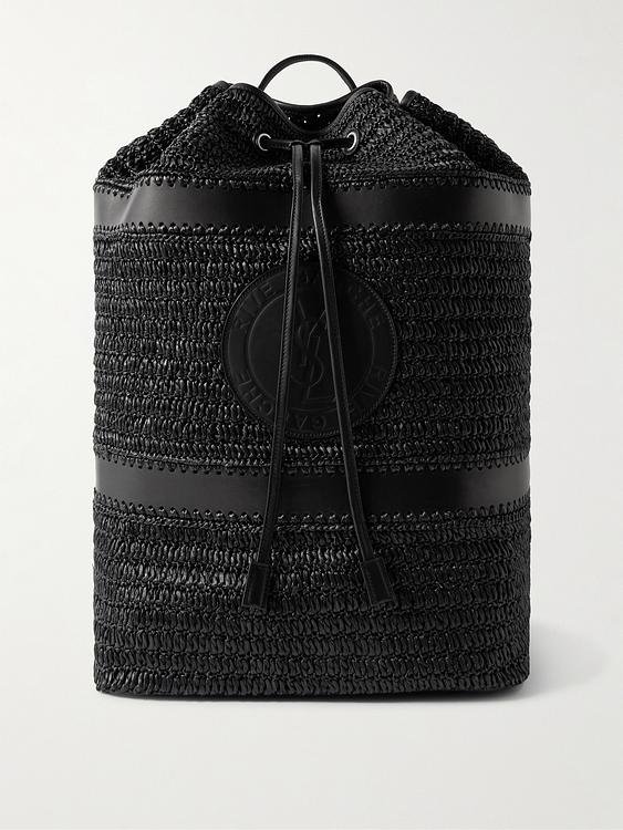 Black backpack from Saint Laurent
