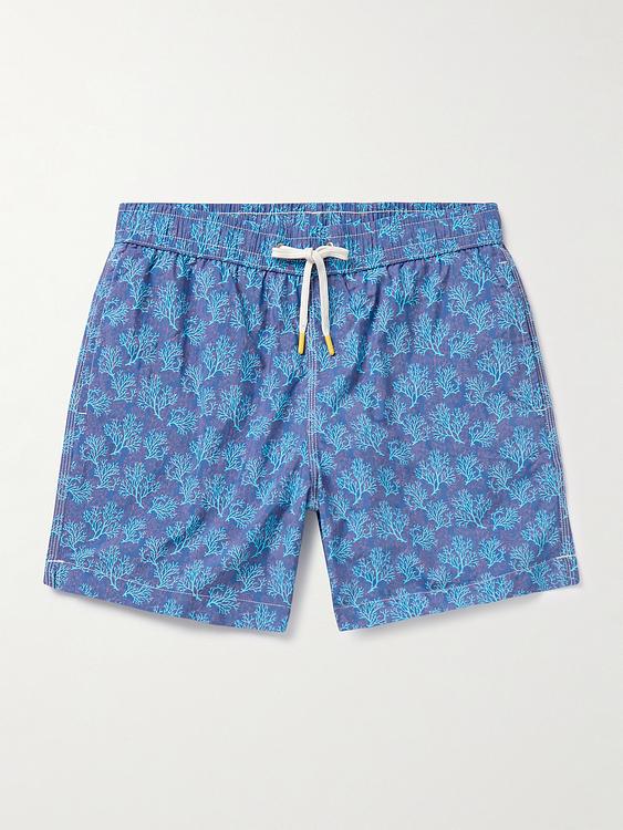 Blue swim shorts from Hartford