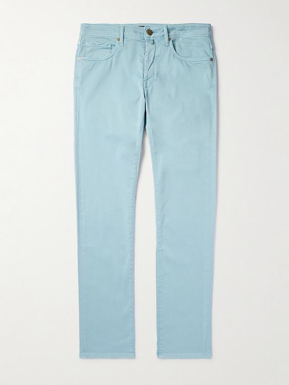 Light blue chinos from Incotex