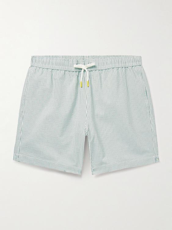 White swim shorts from Hartford