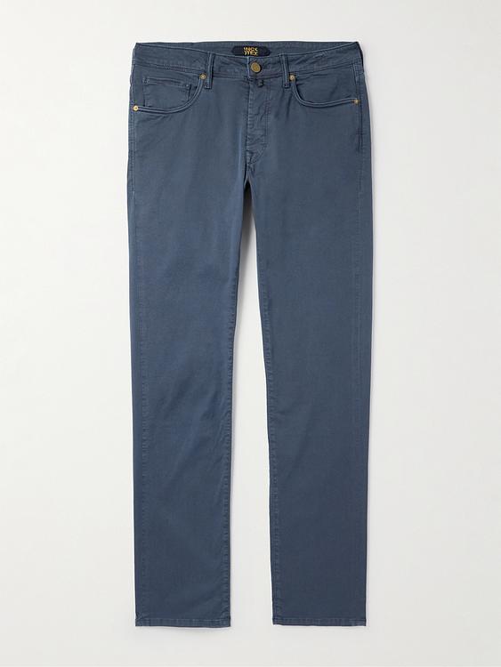 Dark grey jeans from Incotex