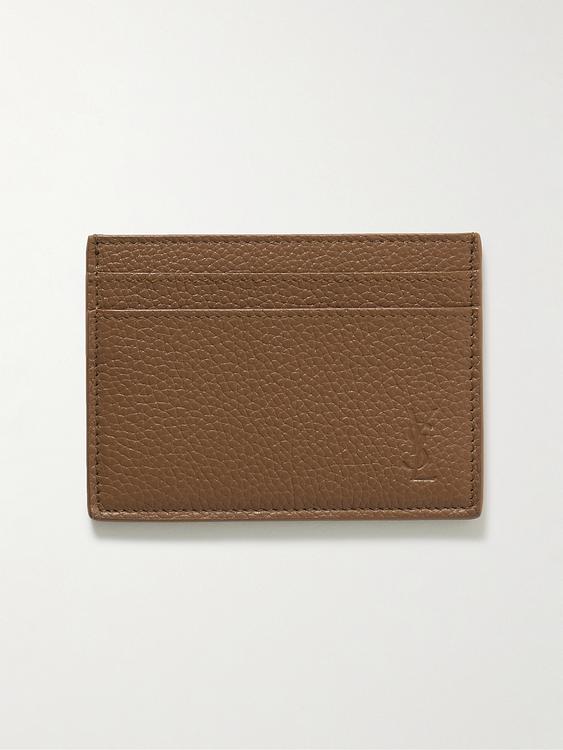 Brown wallet from Saint Laurent