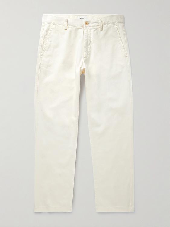 White chinos from NN07