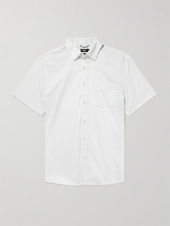 White short sleeve shirt from Faherty