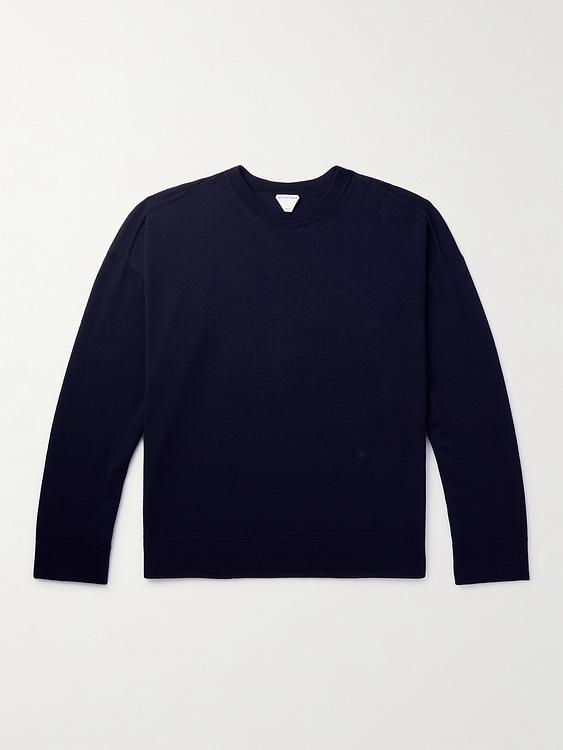 Dark blue sweatshirt from Bottega Veneta